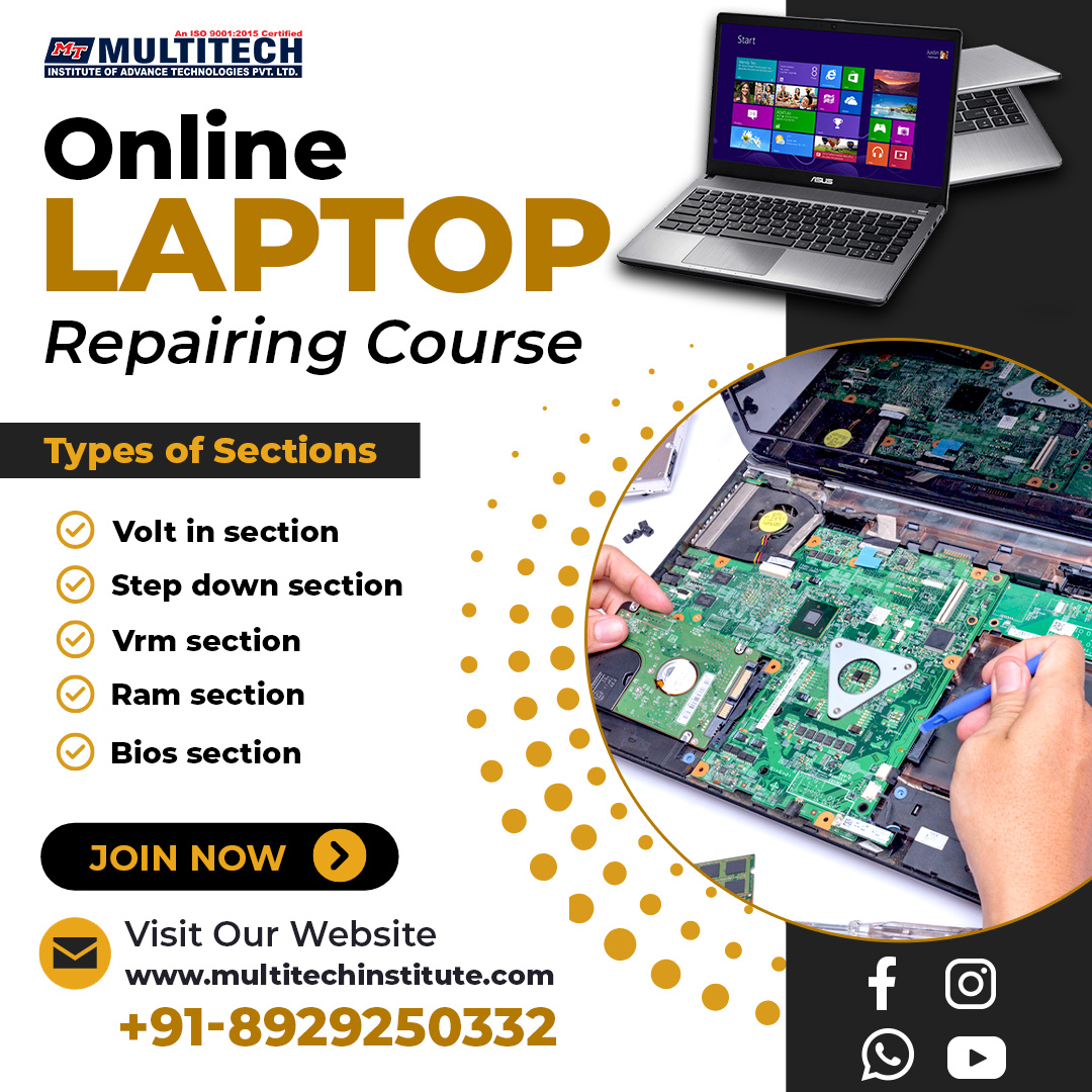 Join a Laptop Repairing Institute in Delhi and Become an Expert