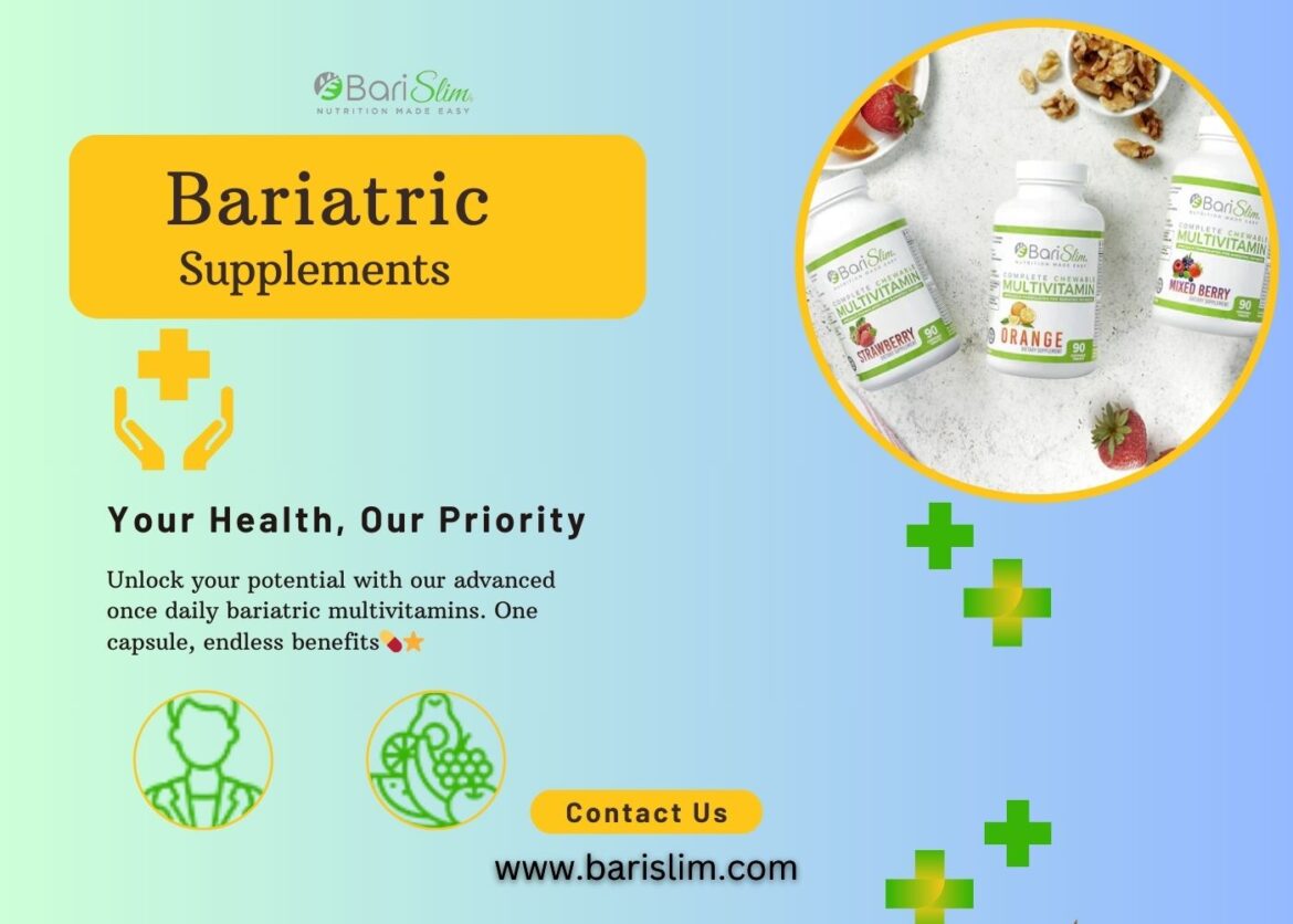 Boost Your Weight Loss Journey: Bariatric Supplements | BariSlim