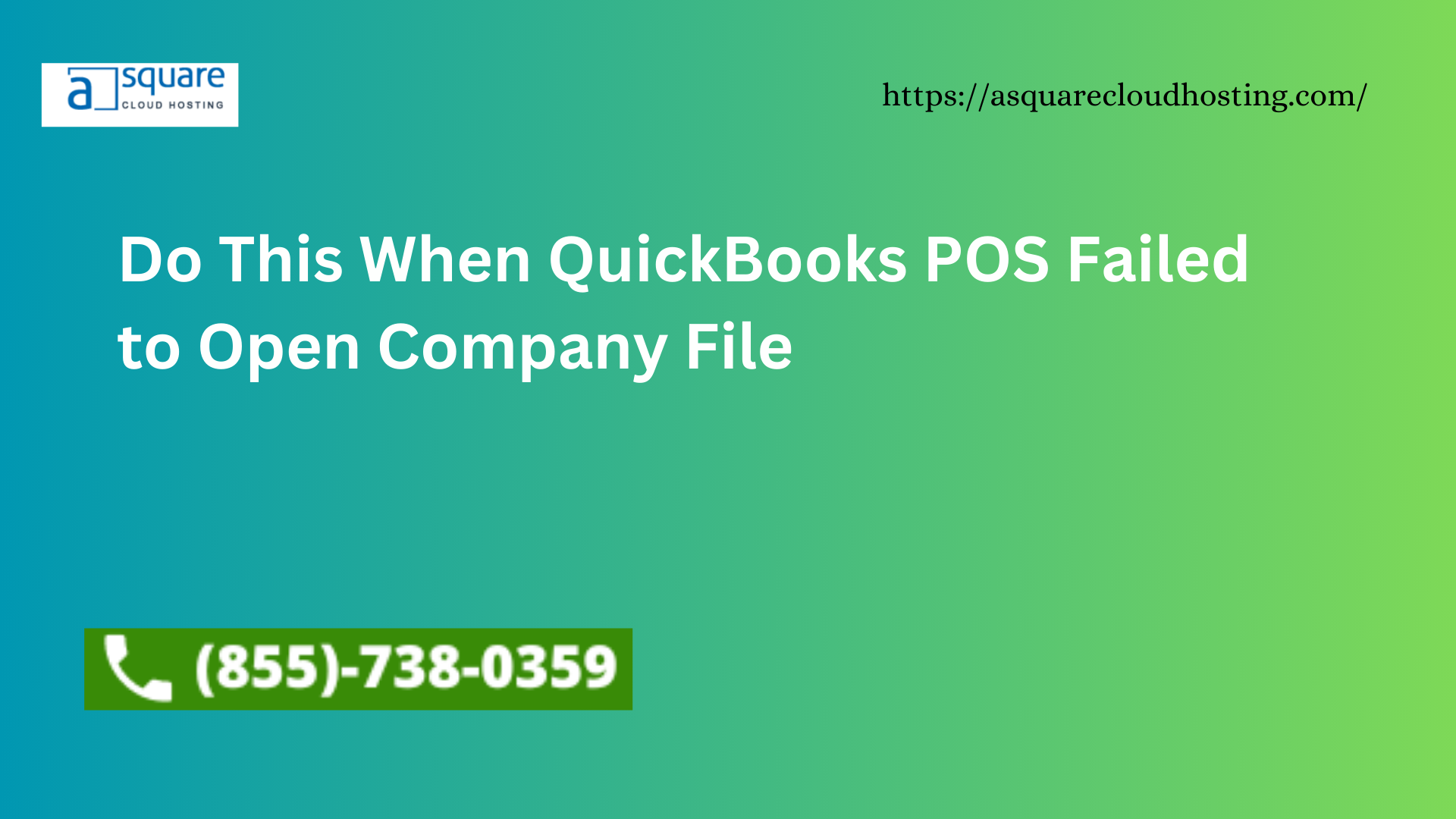 Do This When QuickBooks POS Failed ta Open Company File
