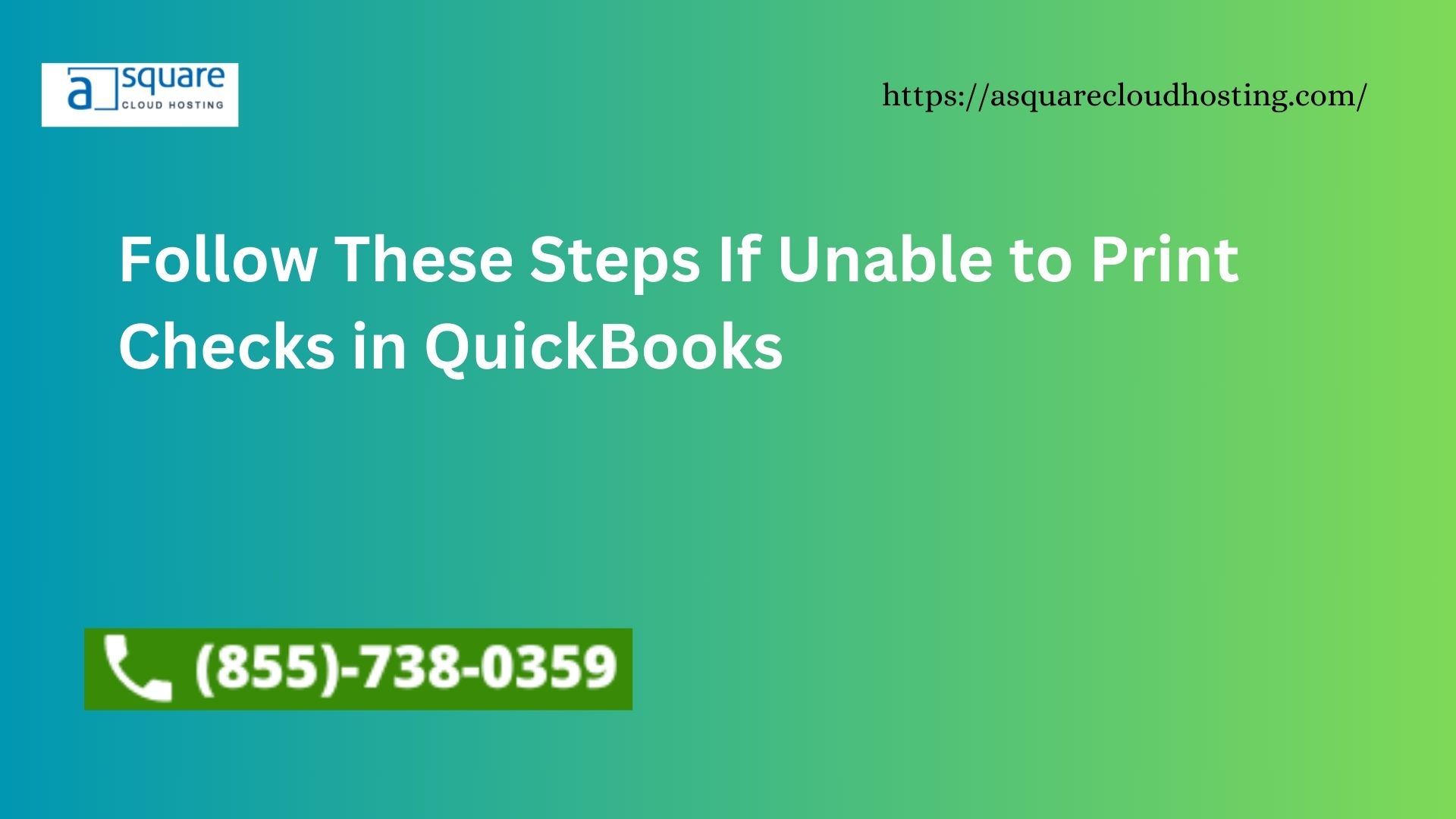 Follow These Steps If Unable to Print Checks in QuickBooks